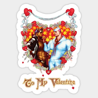 To My Valentine III Sticker